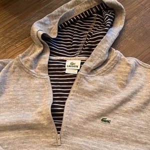 Mens Lacoste hoodie